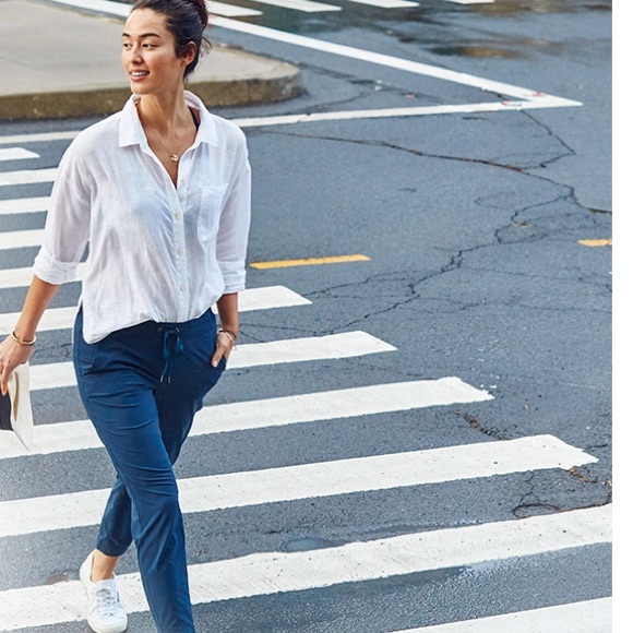 Athleta Pants - Athleta Linen Ankle Pant